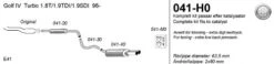 Audi A3 8L Turbo 96-5/03 (041-H0)