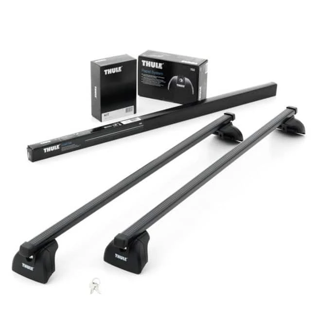 Thule 753 Evo SquareBar, Kit 4000 Sarja Integroidut Kattokaiteet 1 Thule 753 Evo SquareBar, Kit 4000 Sarja Integroidut Kattokaiteet