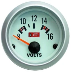 Auto Gauge Volttimittari 2"