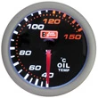 Auto Gauge öljynlämpömittari 2" SMOKE