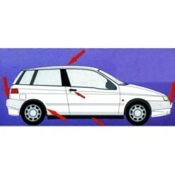 Naarmusuojateippi Musta 125x1350 Mm