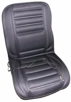 Istuinlämmitin 12V Tup.syt.pistokkeella, Musta