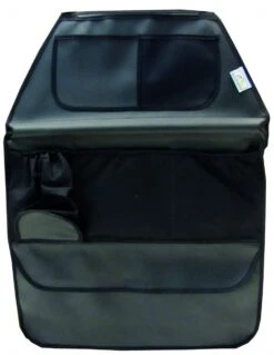 Selkänojatasku/potkusuoja