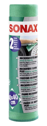 Sonax Mikrokuituliina Sisä 2 Kpl