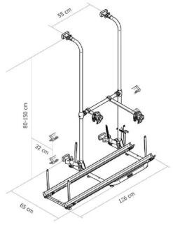 Thule Sport G2 Compact Pyöräteline Pakettiauton Takaoveen (pariovelliset) -Tammer-Suoja Kauppa sport g2 door dimensions f5aab244